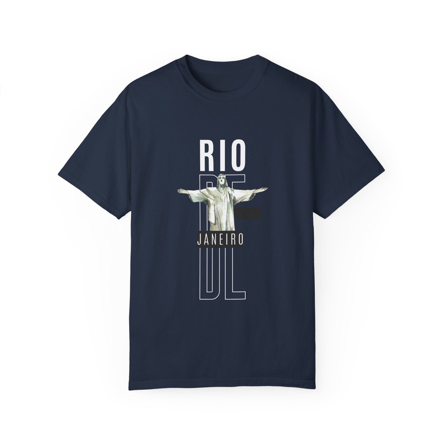 Rio de Janeiro Unisex Garment-Dyed T-Shirt - 12049