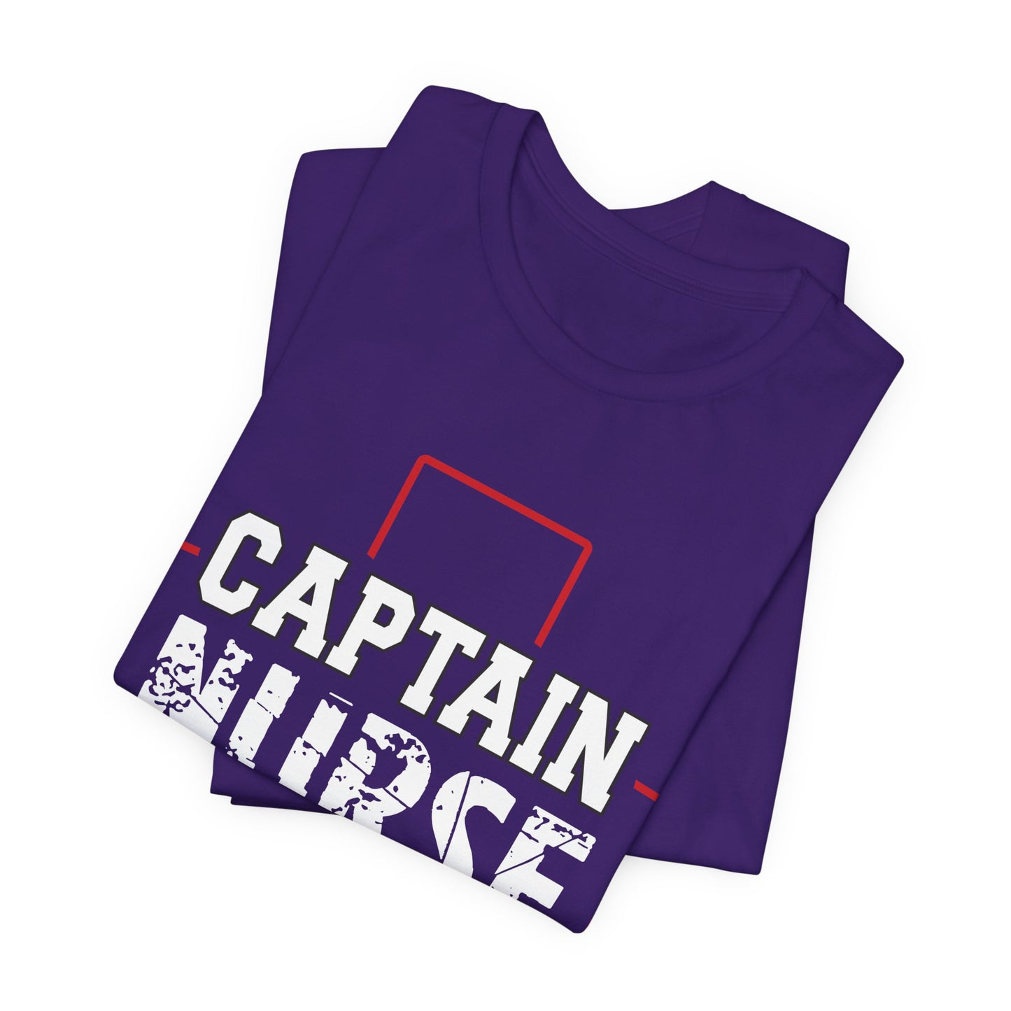 Captain Nurse - Unisex Jersey Short Sleeve Tee - 13262