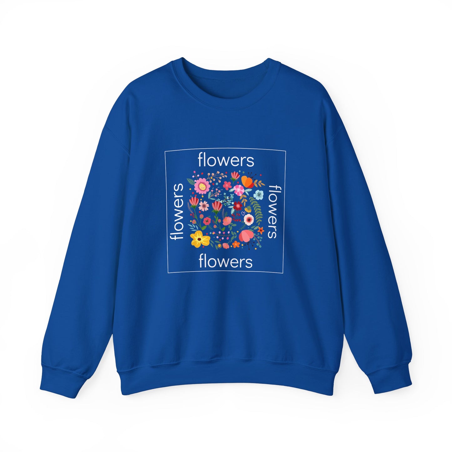 Flowers - Unisex Heavy Blend™ Crewneck Sweatshirt - 11685