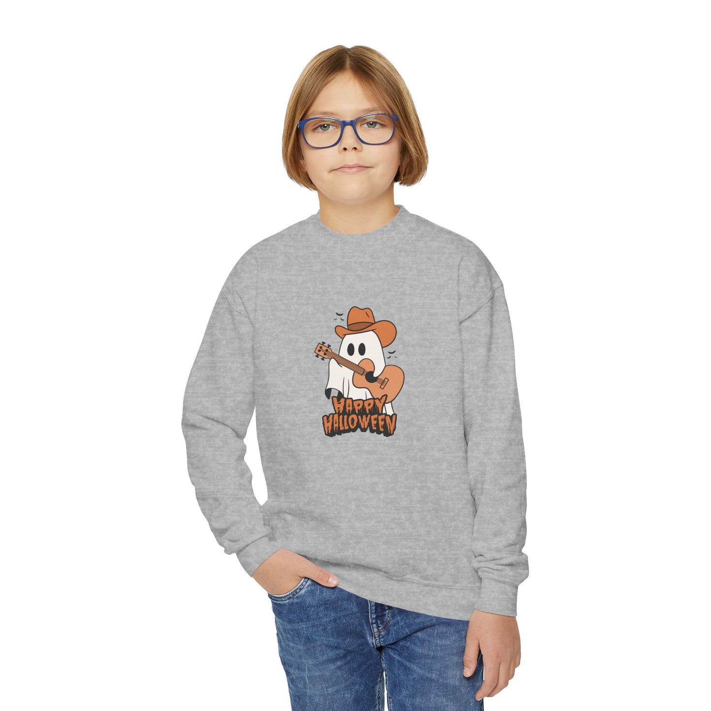 Happy Halloween - Youth Crewneck Sweatshirt