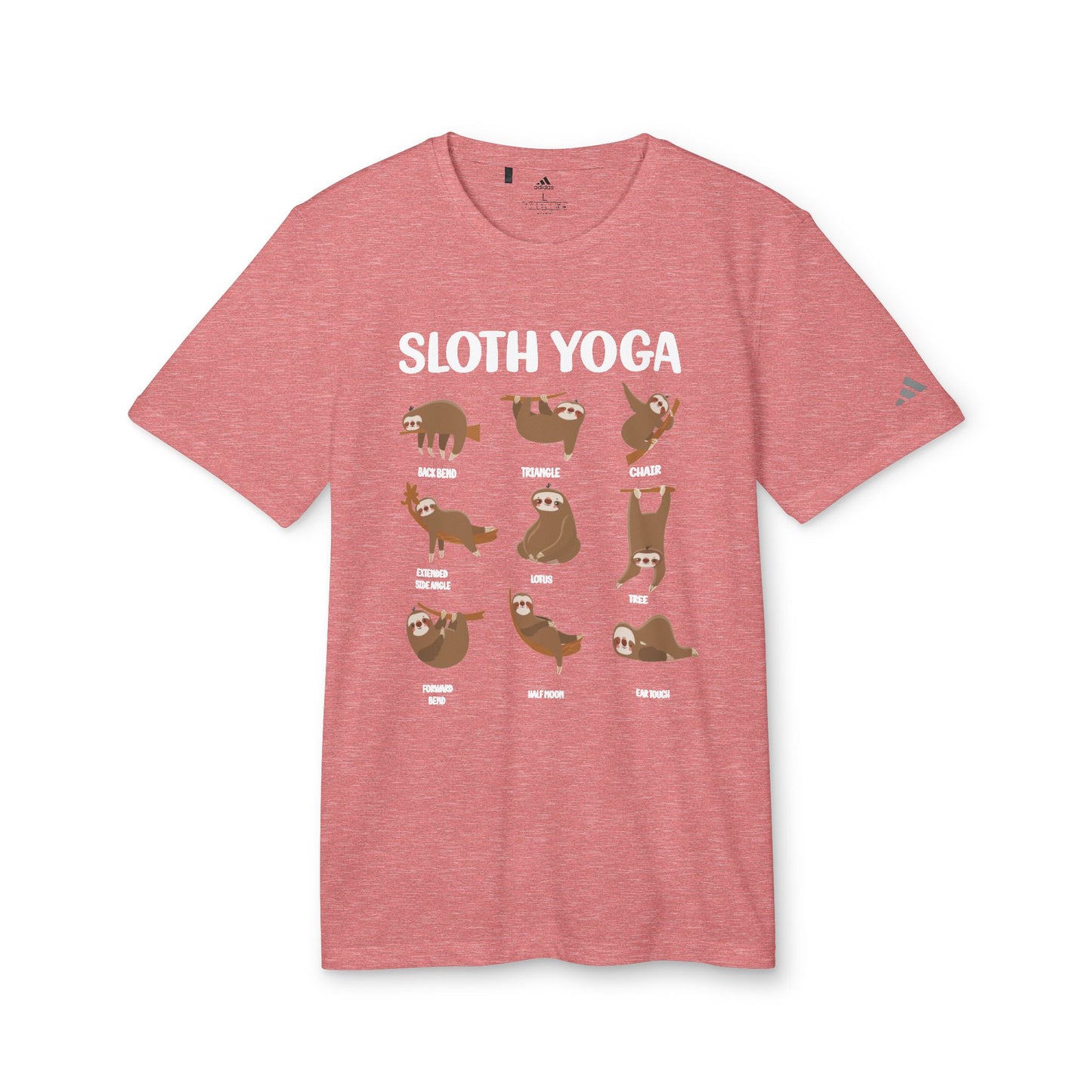 Sloth Yoga - Adidas Unisex Sport T-shirt - 12219