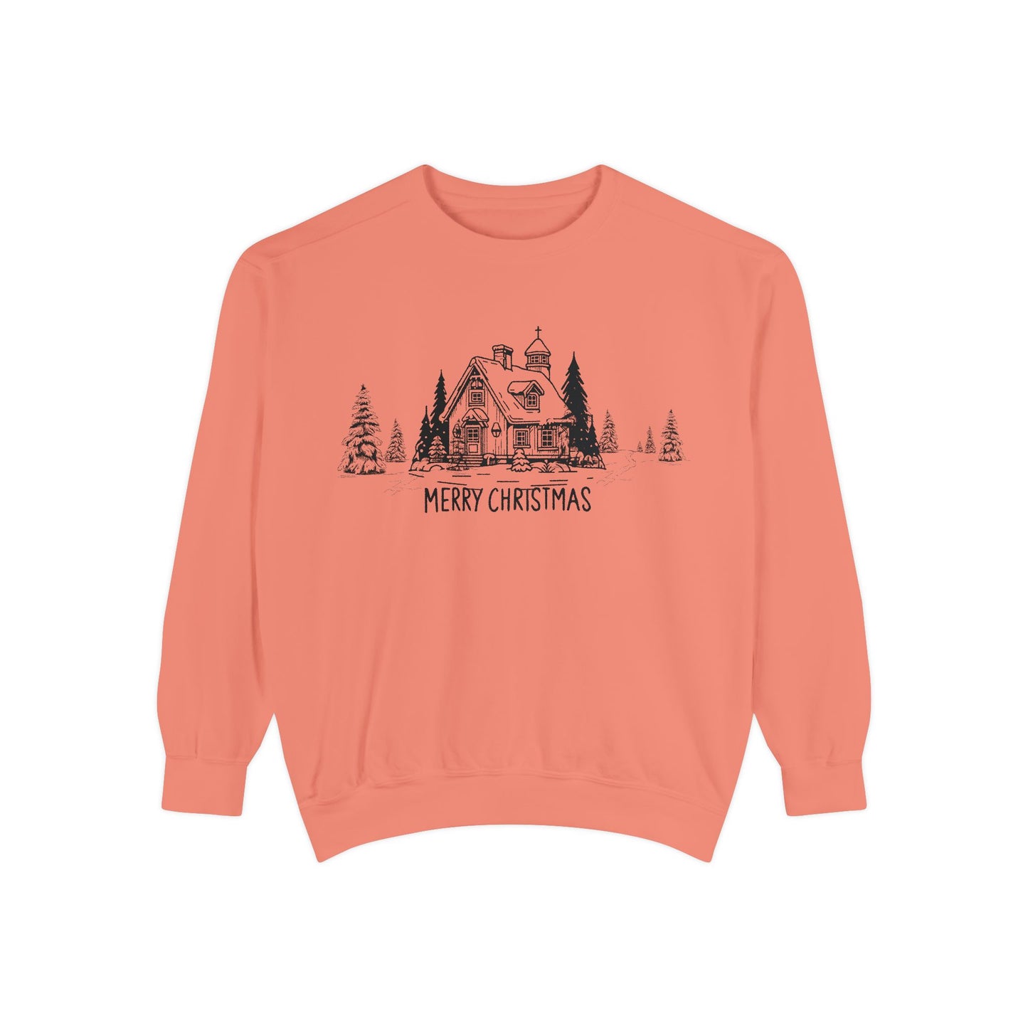 Christmas Day - Unisex Garment-Dyed Sweatshirt - 10137