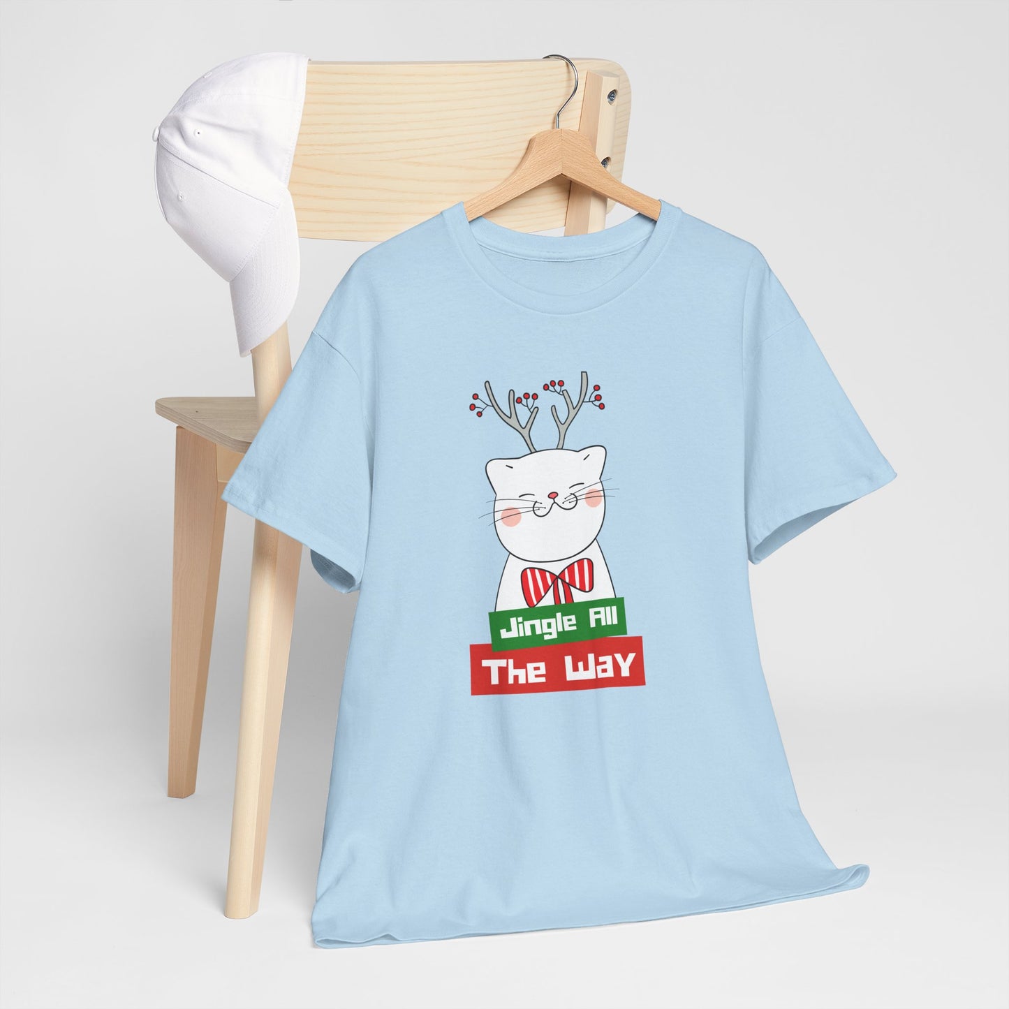 Jingle All the Way - Unisex Heavy Cotton Tee