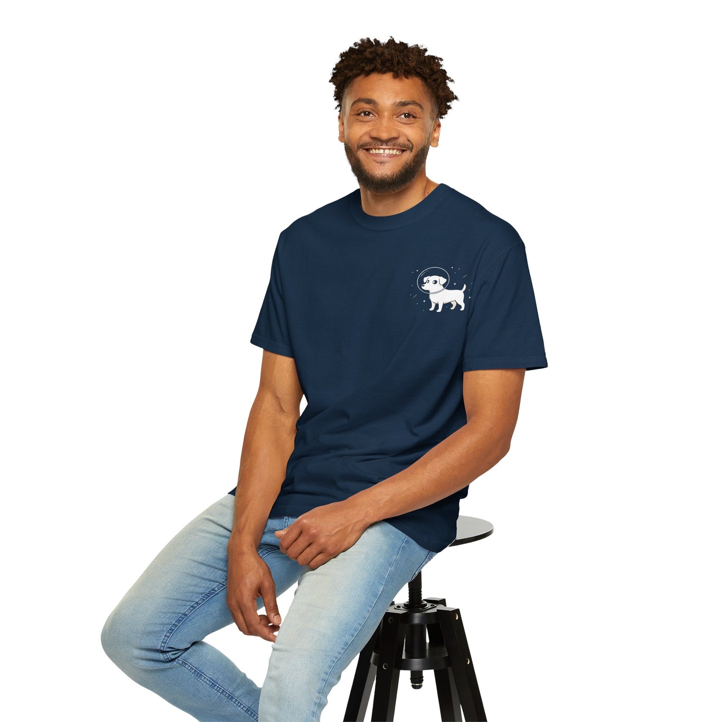 Space Dogs T-Shirt – Cute Astronaut Dog Graphic Tee for Dog Lovers - 14680