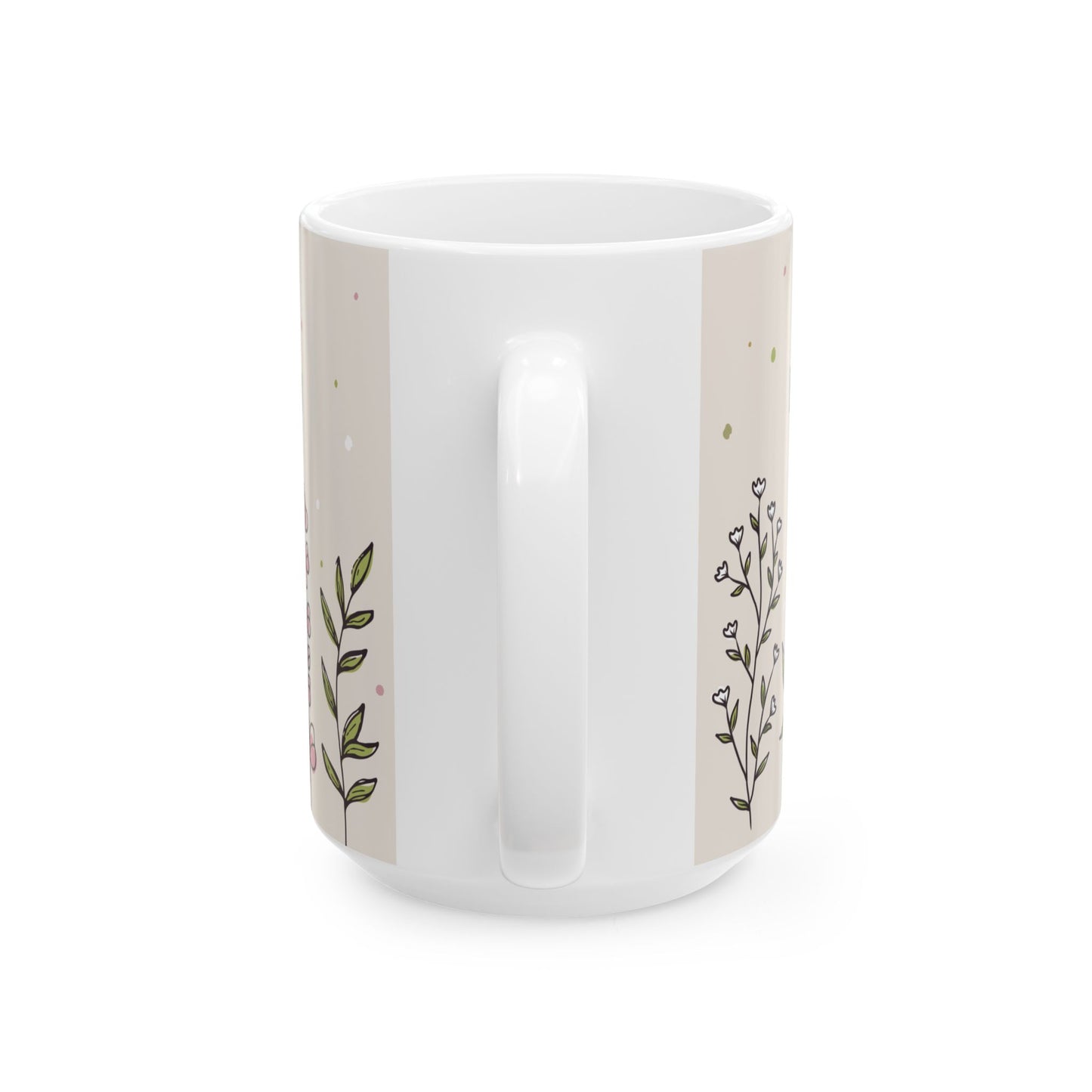 Blooms of Bliss - Ceramic Mug, (11oz, 15oz) - 10901