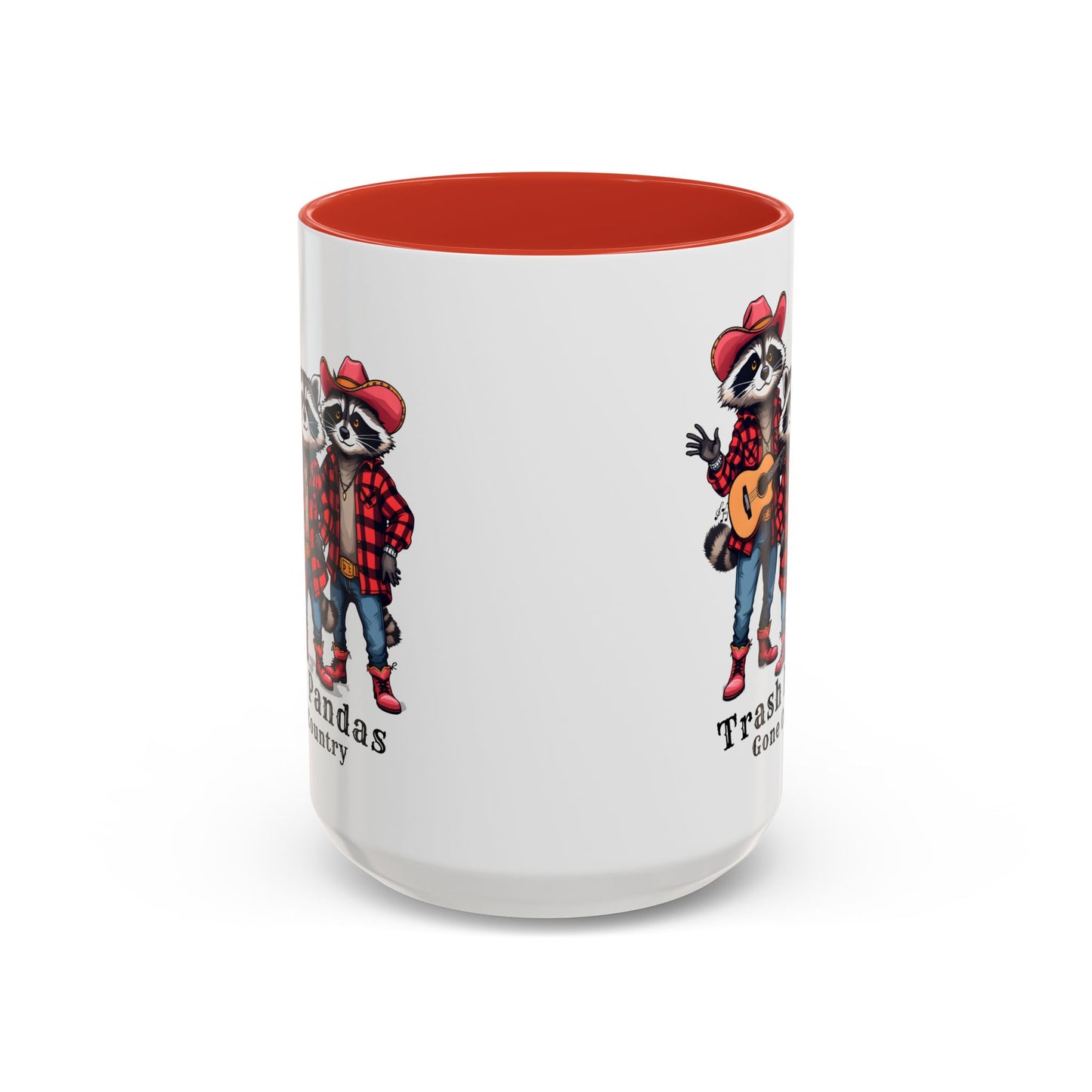 Trash Pandas Gone Country Mug – Funny Raccoon Band Coffee Mug Gift - 14860