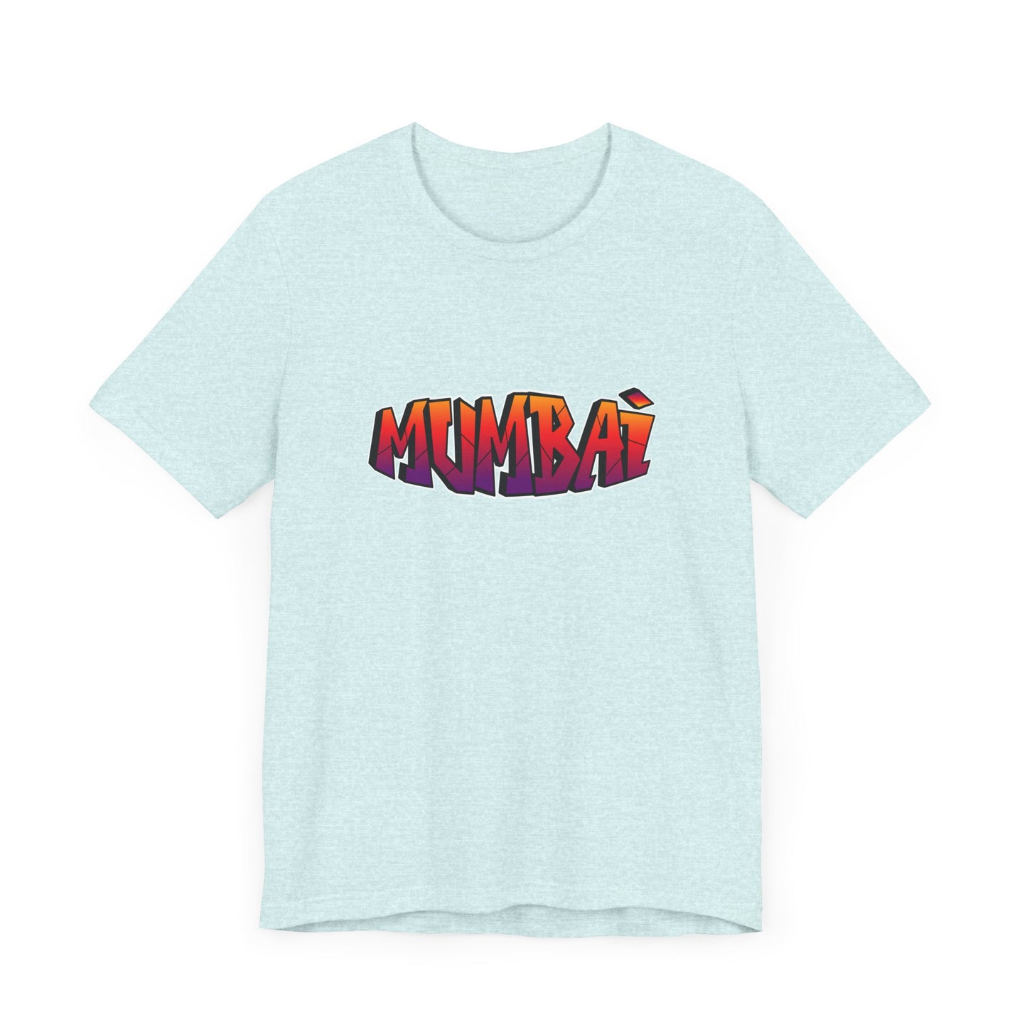 Mumbai Graphic Unisex Tee - Perfect for Tours and Casual Wear - 12043