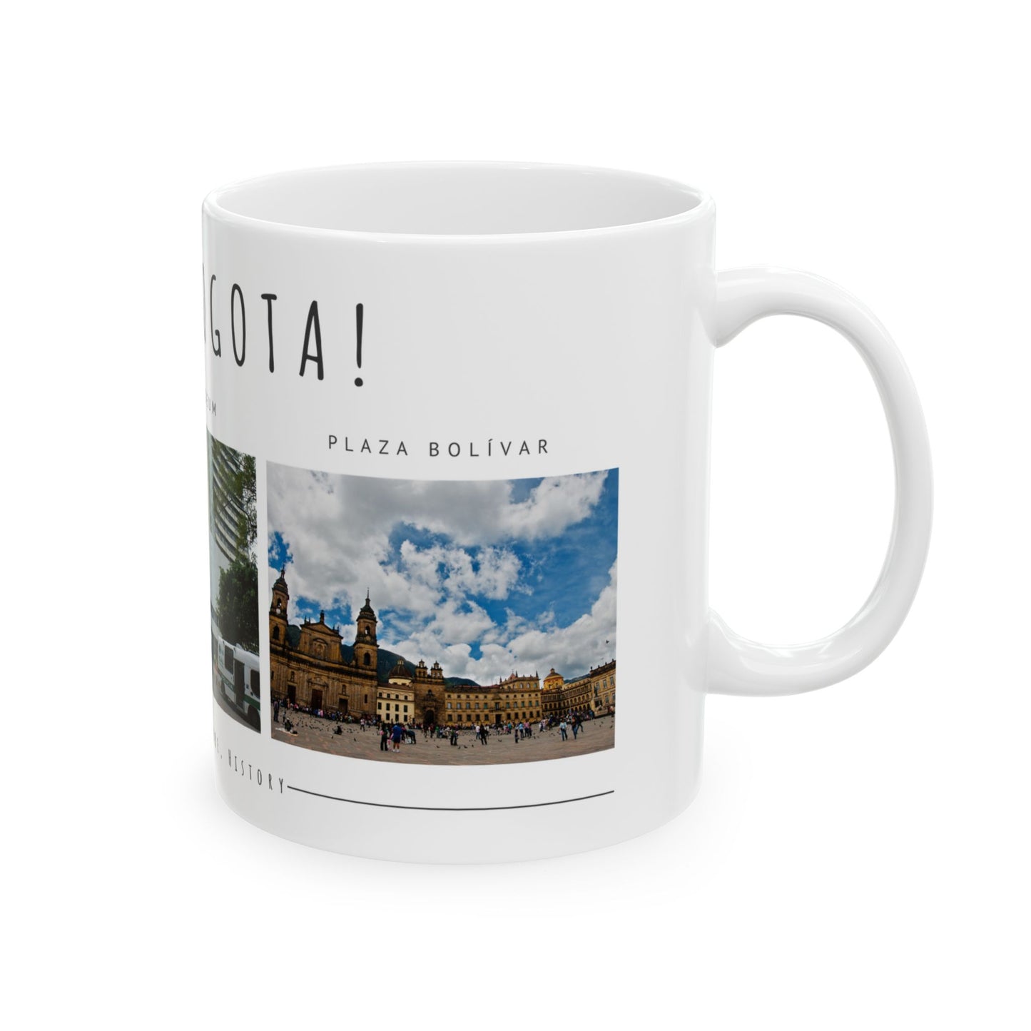 Hello Bogota! Ceramic Coffee Mug - 11oz & 15oz - 12175