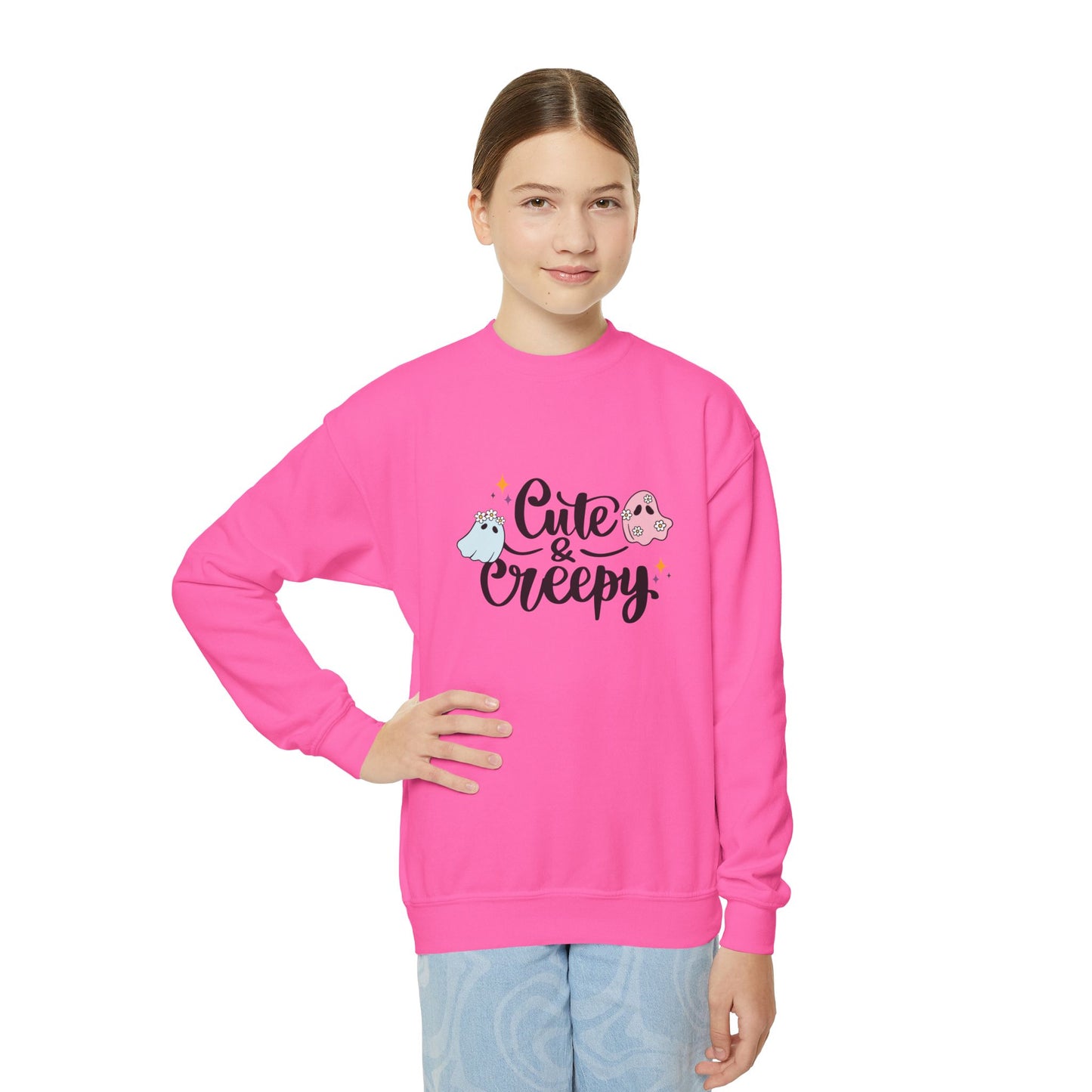 Cute & Creepy - Youth Crewneck Sweatshirt