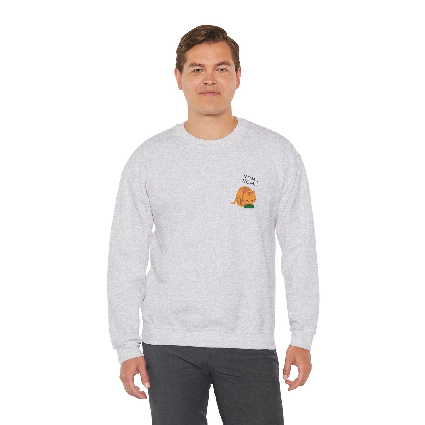 Cat, I Heard Someone Say Tuna - Unisex Heavy Blend™ Crewneck Sweatshirt - 11316