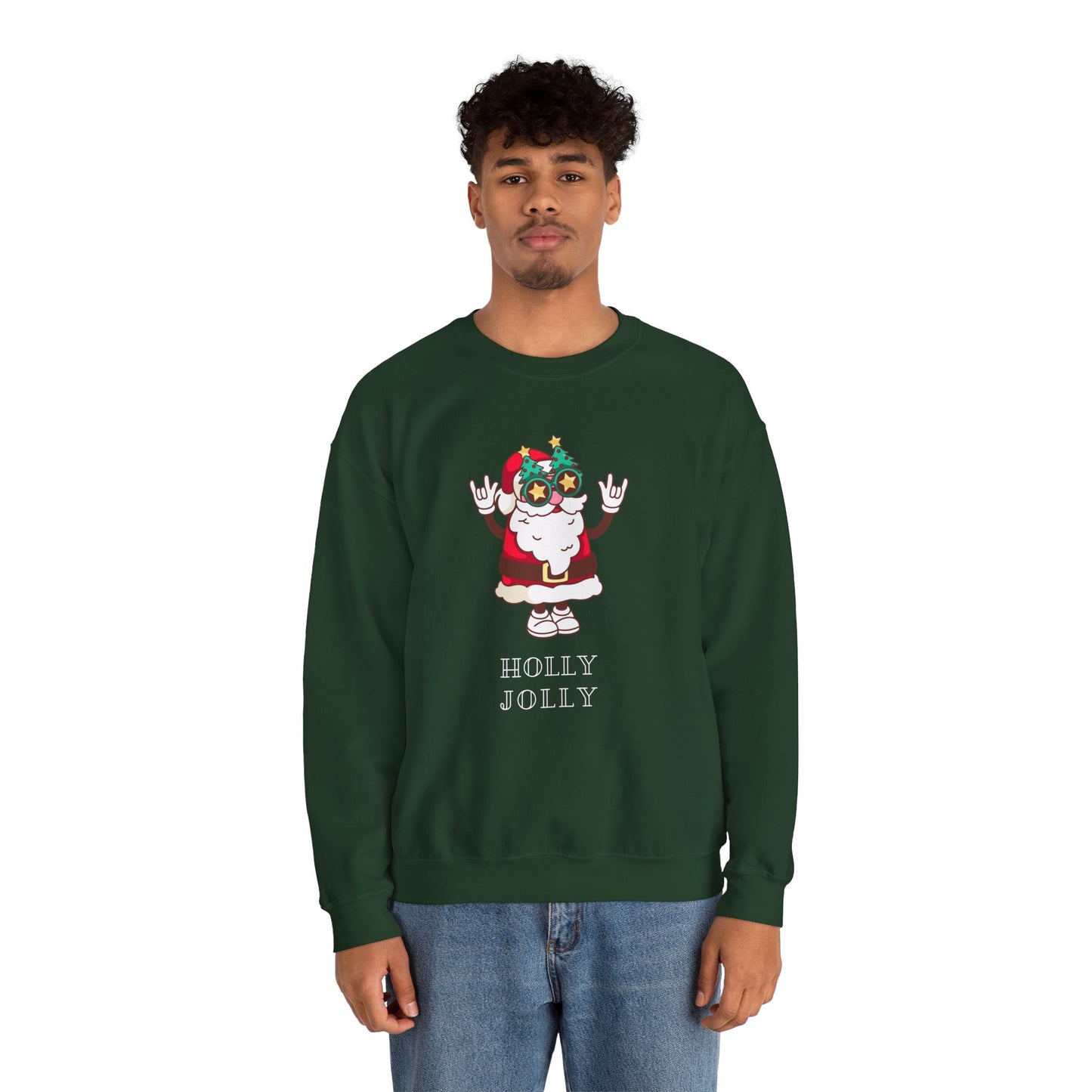 Holly Jolly - Unisex Heavy Blend™ Crewneck Sweatshirt