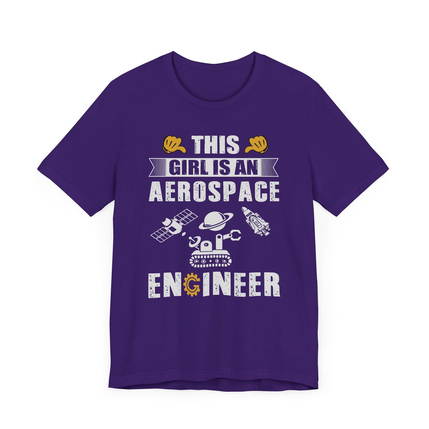 Engineer: This Girl Is An Aerospace Engineer - Unisex Jersey Short Sleeve Tee - 13567