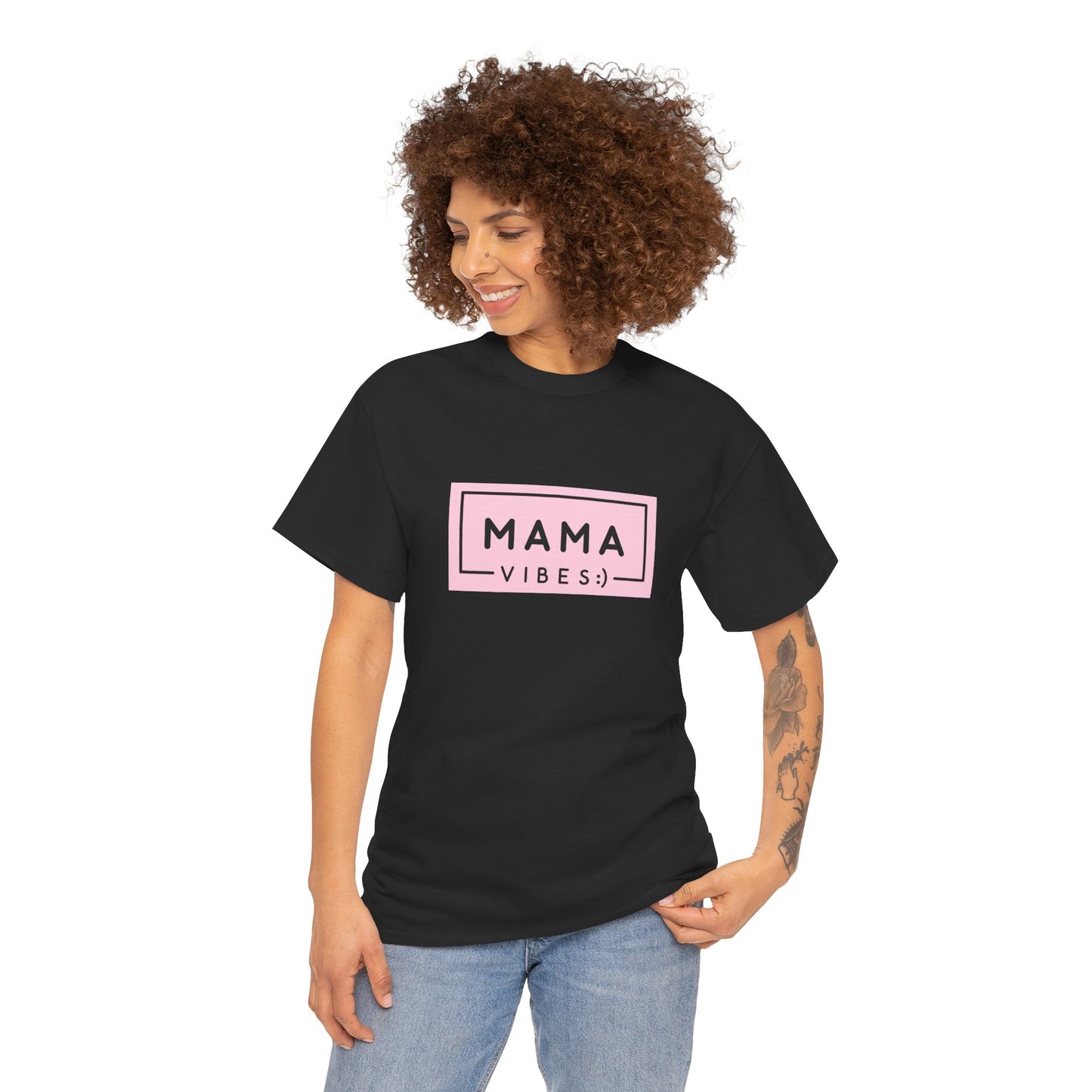 Mama Vibes - Unisex Heavy Cotton Tee - 11771