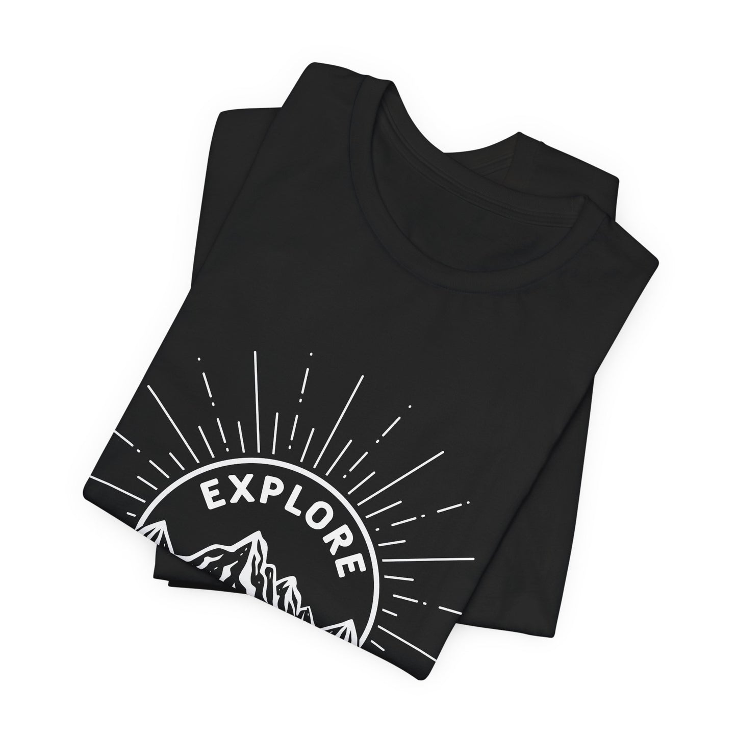 Camping: Explore - Unisex Jersey Short Sleeve Tee