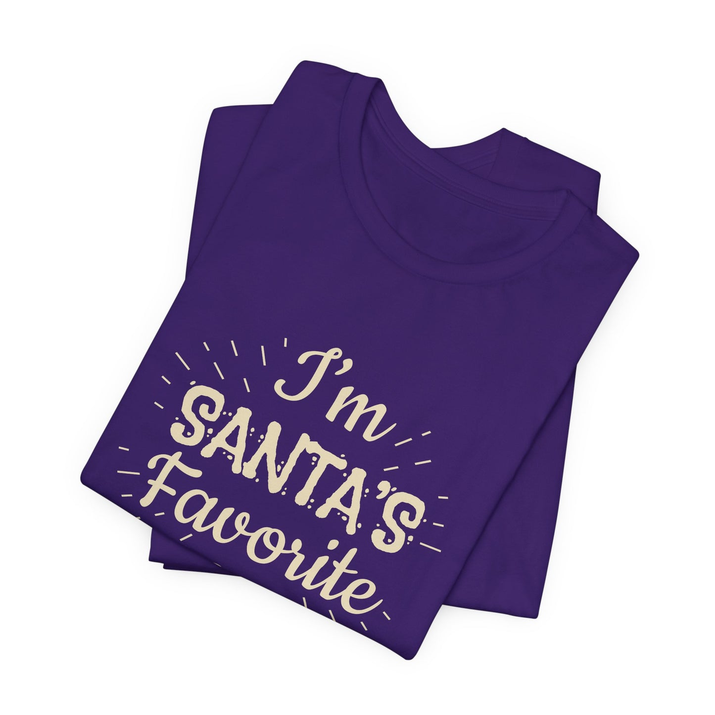 I'm Santa's Favorite - Unisex Jersey Short Sleeve Tee