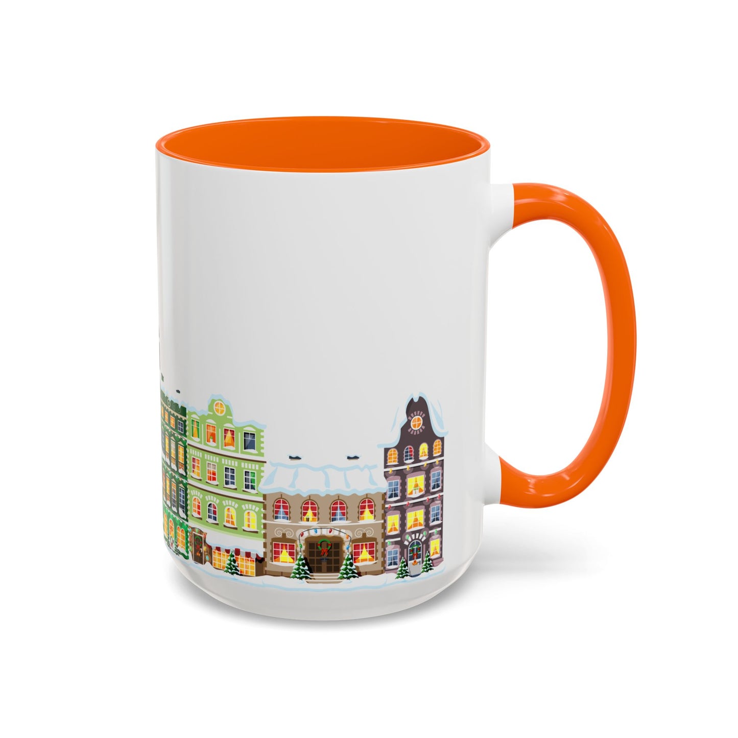 Christmas Houses - Accent Coffee Mug (11, 15oz) - 10438