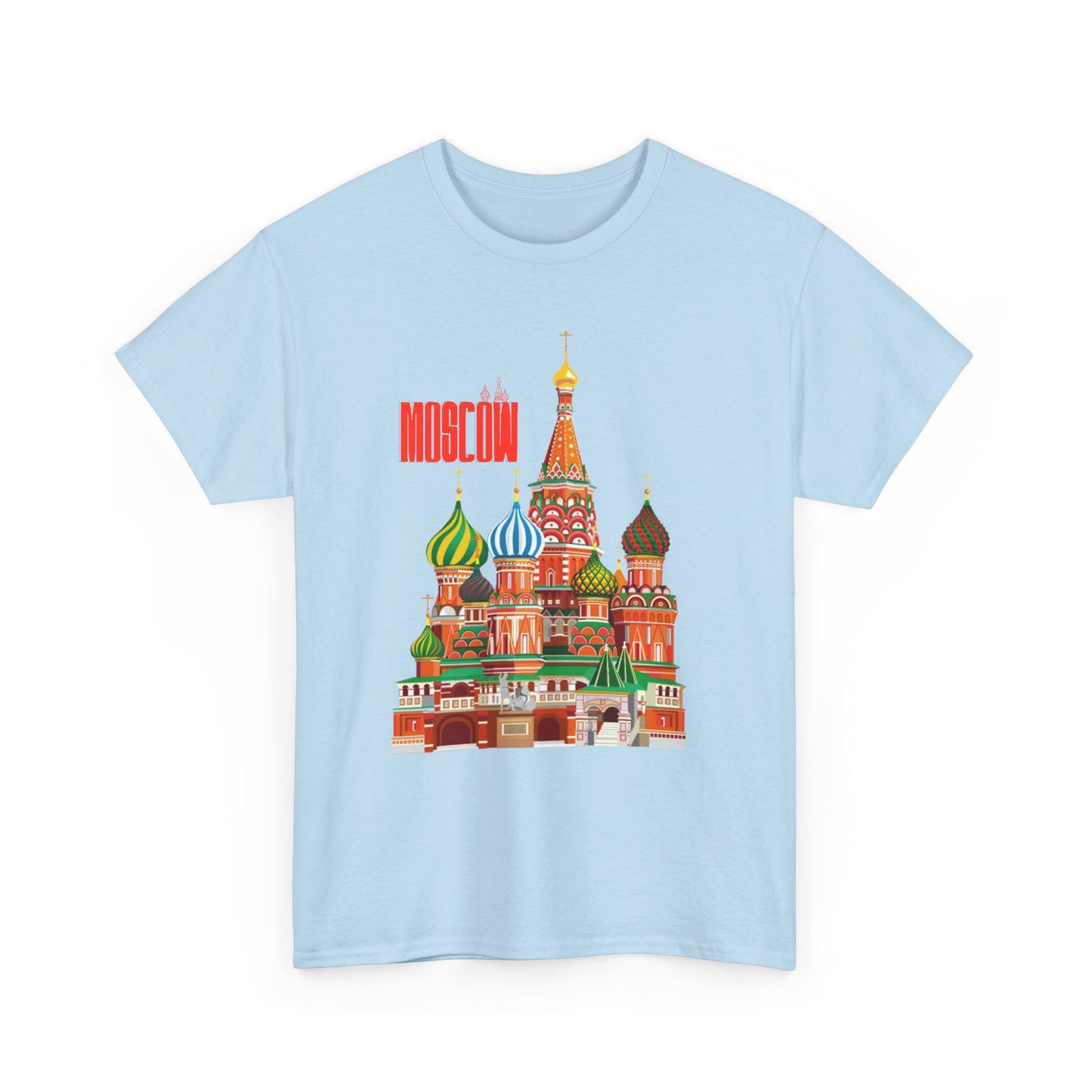 Moscow Graphic Unisex Heavy Cotton Tee - 12050