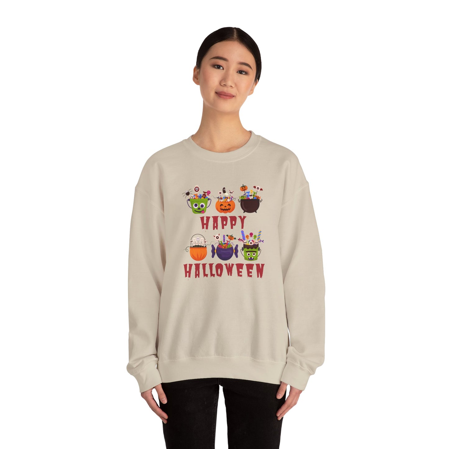 Happy Halloween - Unisex Heavy Blend™ Crewneck Sweatshirt