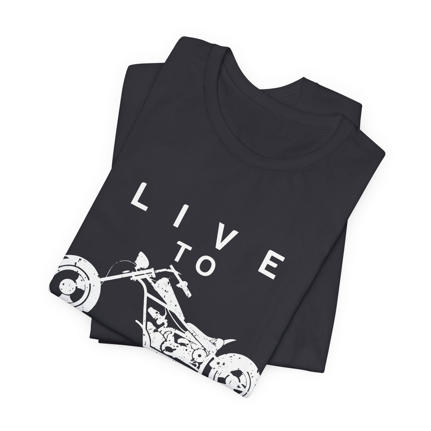 Live To Ride - Unisex Jersey Short Sleeve Tee - 13210
