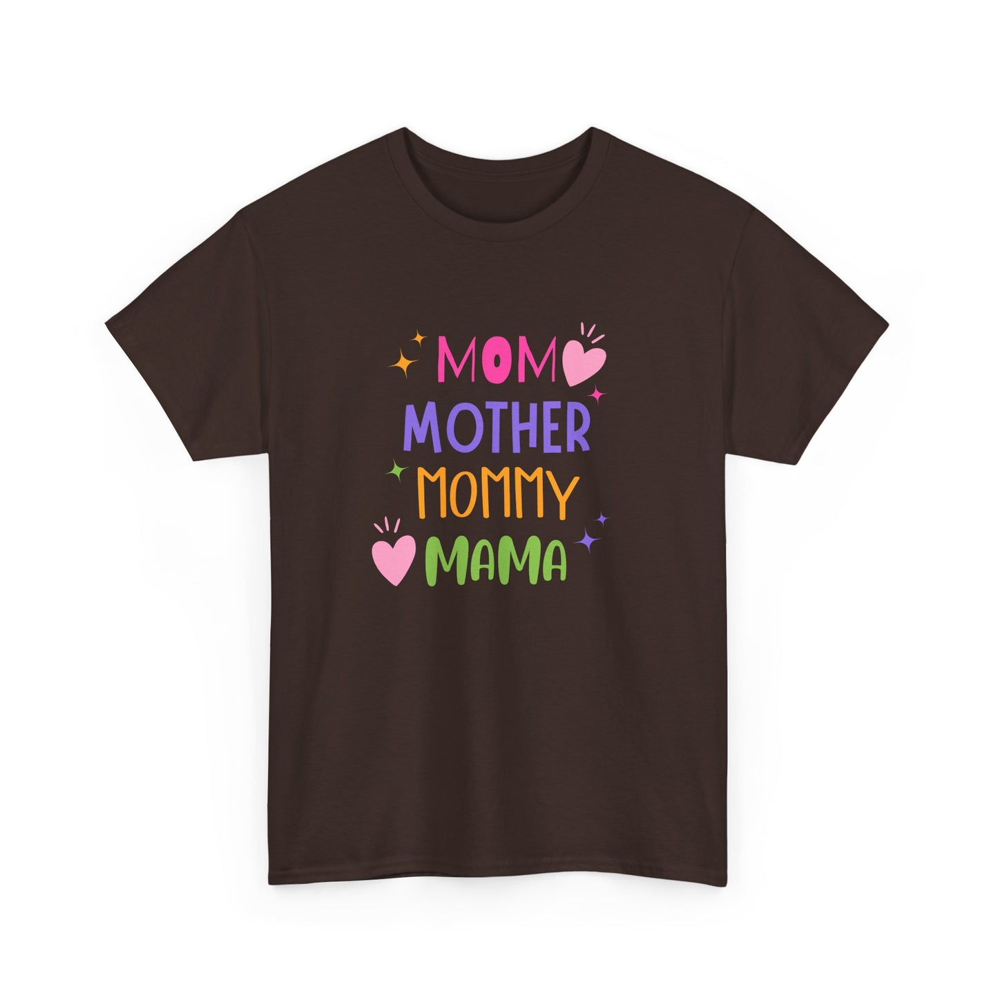 Mom, Mama, Mummy, Mother - Unisex Heavy Cotton Tee - 11715