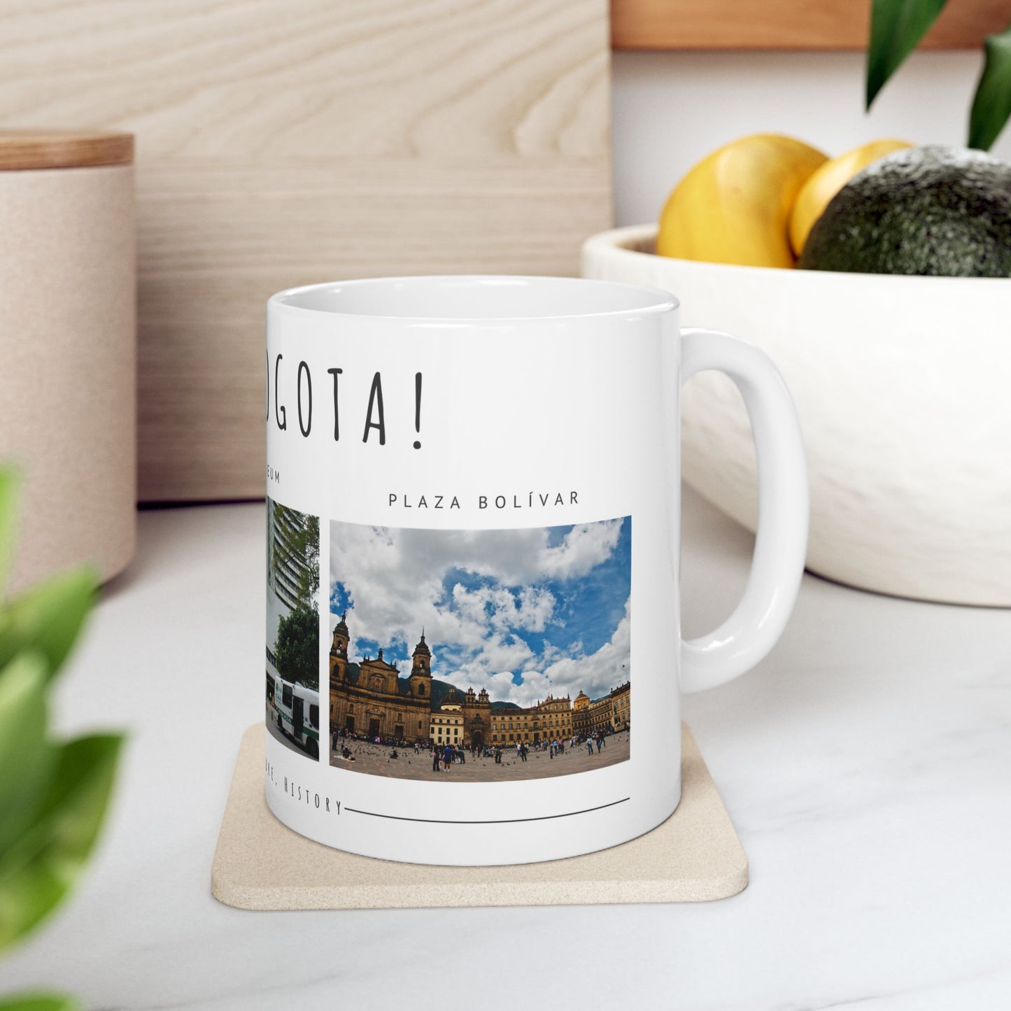 Hello Bogota! Ceramic Coffee Mug - 11oz & 15oz - 12175