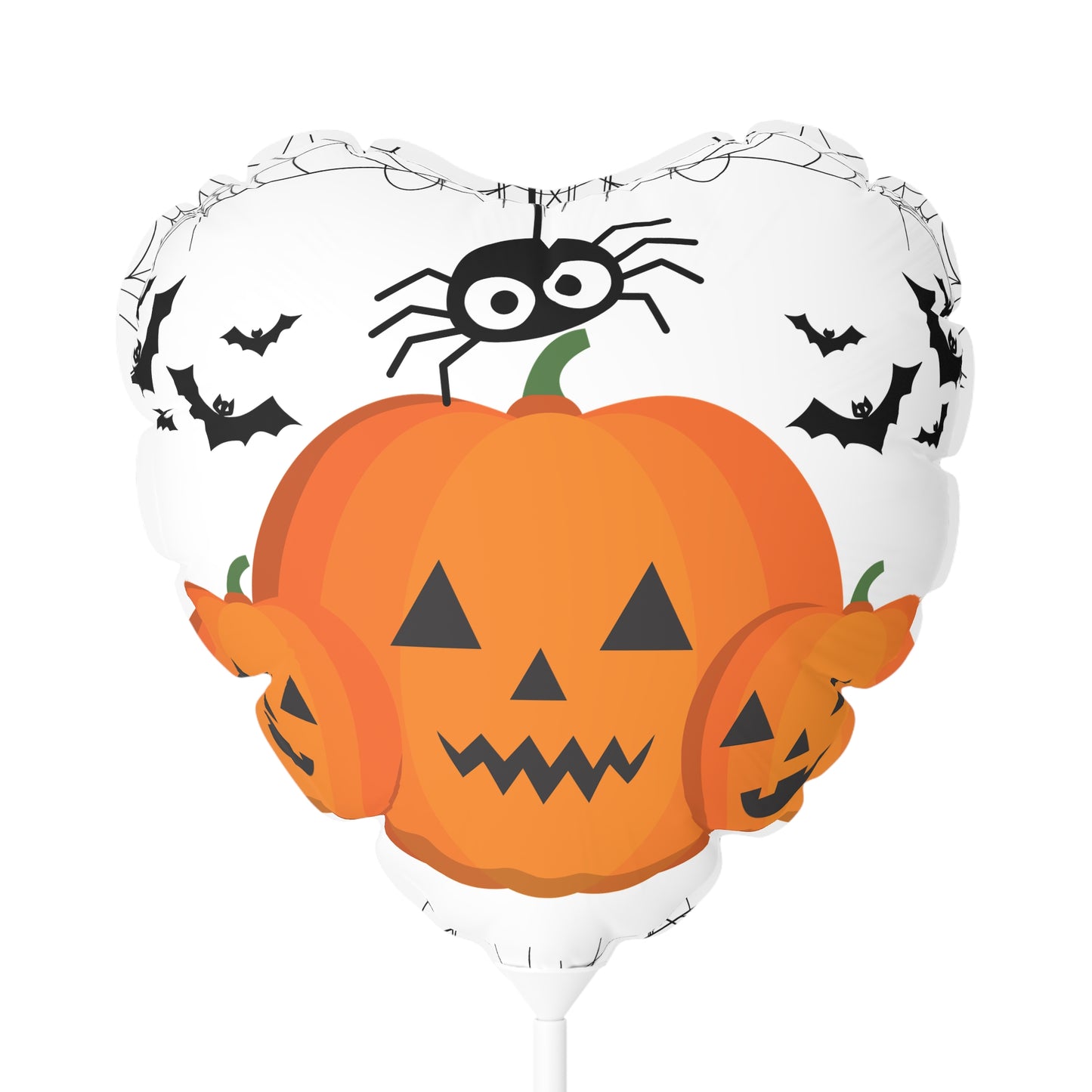 Pumpkin - Balloon (Round and Heart-shaped), 11"