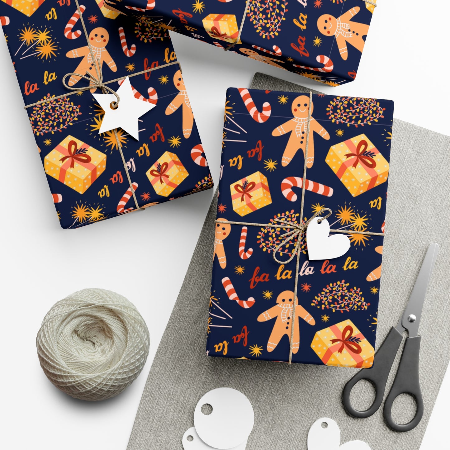 Merry Christmas - Gift Wrap Papers - 10140