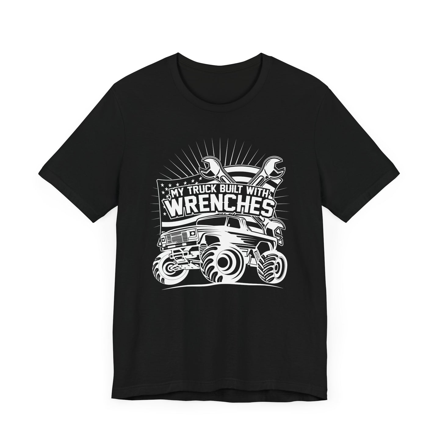 My Truck Built With Wrenches - Unisex Jersey Short Sleeve Tee - 12606