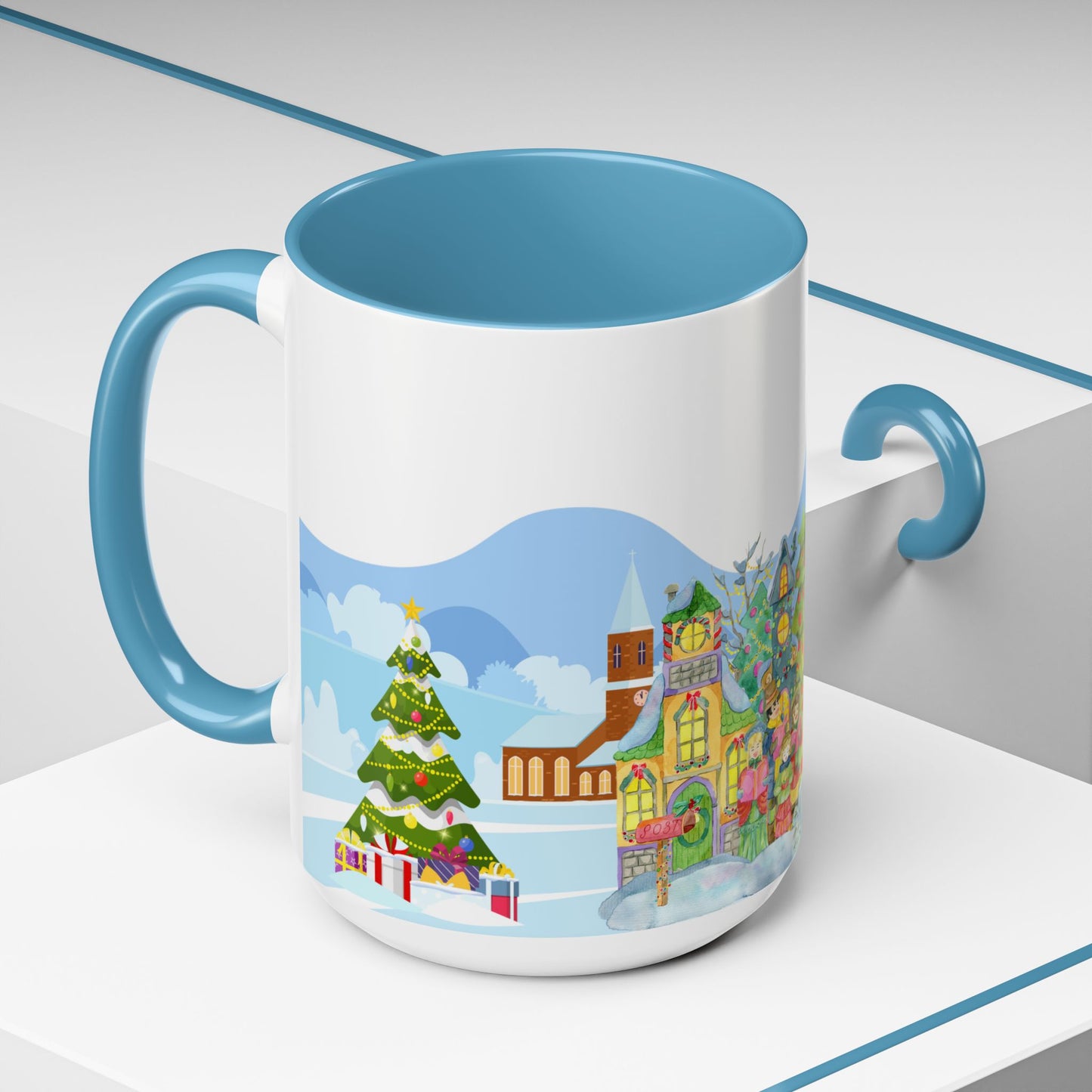 Christmas Day - Accent Coffee Mug (11, 15oz) - 10457