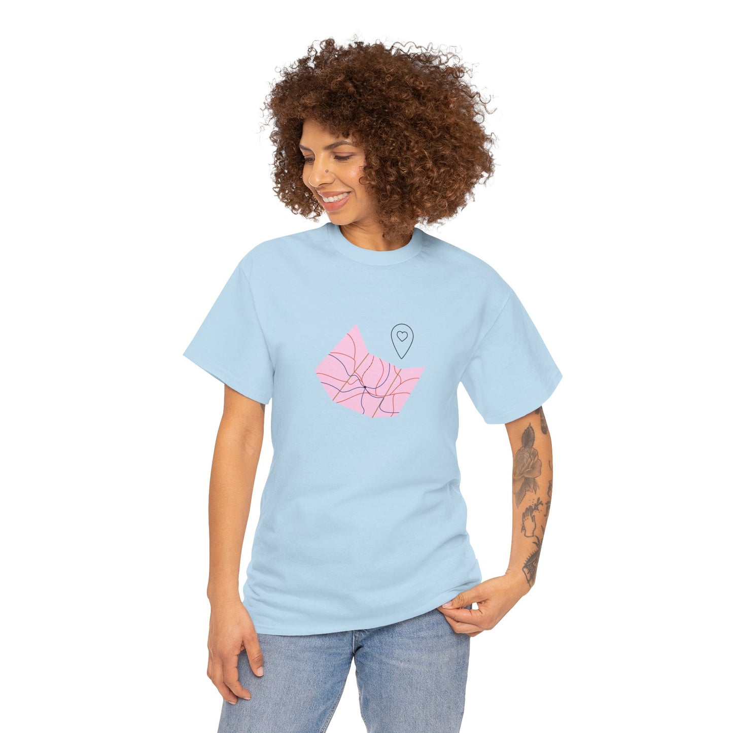 Follow Your Heart - Unisex Heavy Cotton Tee - 11445