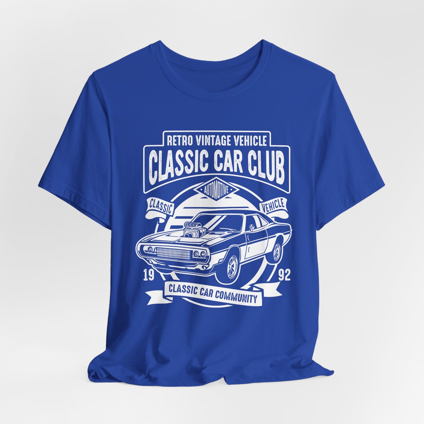 Retro Vintage Vehicle - Unisex Jersey Short Sleeve Tee - 12698