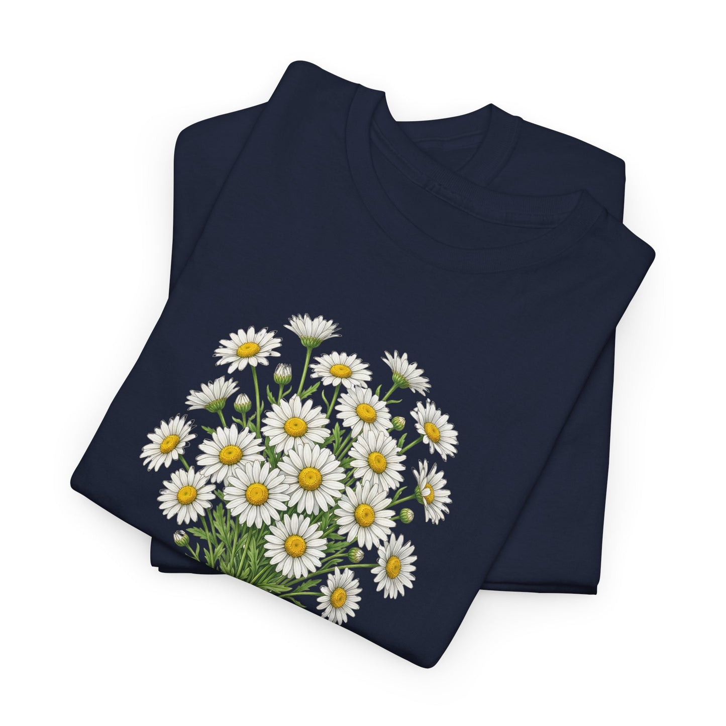 Personalized April Daisy Bouquet T-Shirt – Birth Flower Gift for Her - 14840