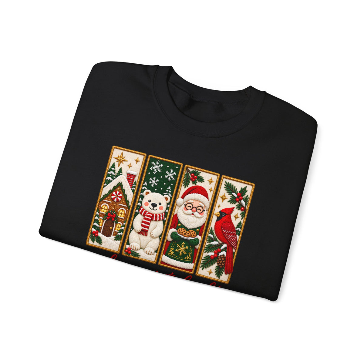 Making Spirits Bright Sweatshirt, Cute Vintage Christmas Crewneck - 14548