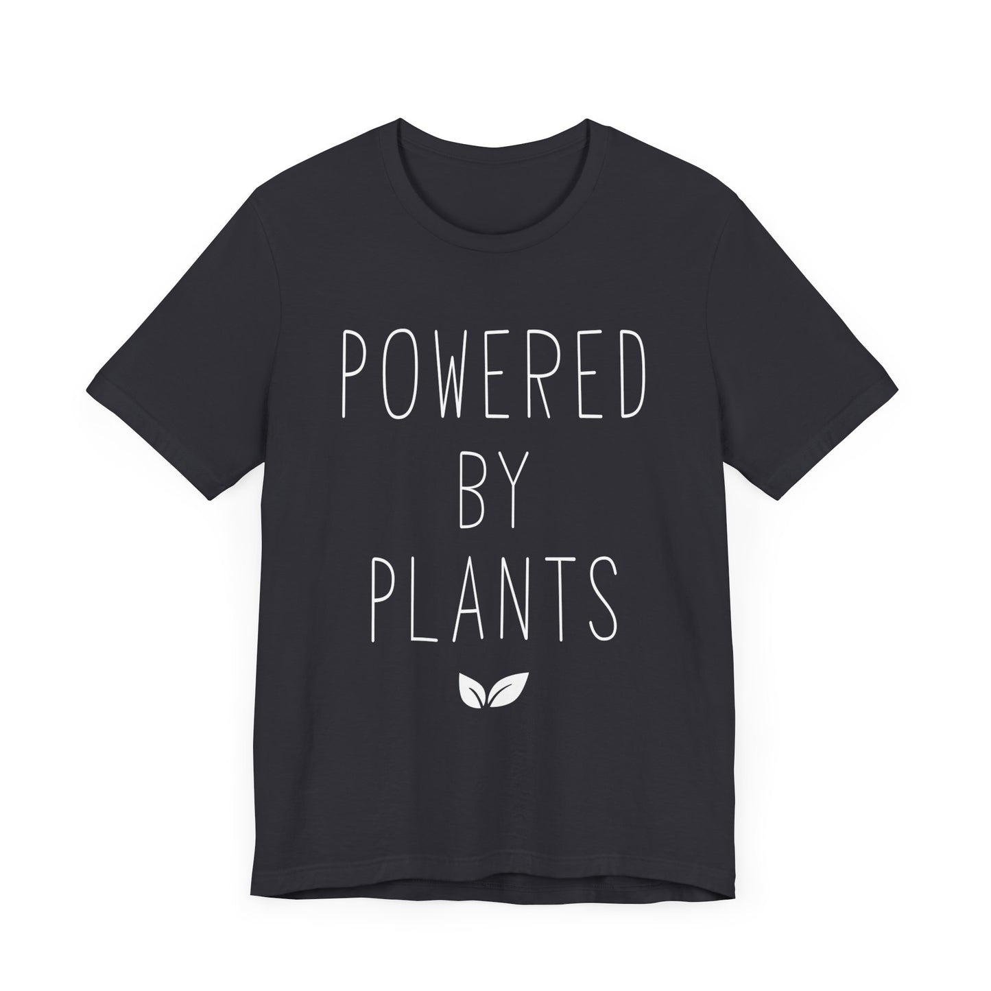 Vegan: Powered By Plants - Unisex Jersey Short Sleeve Tee