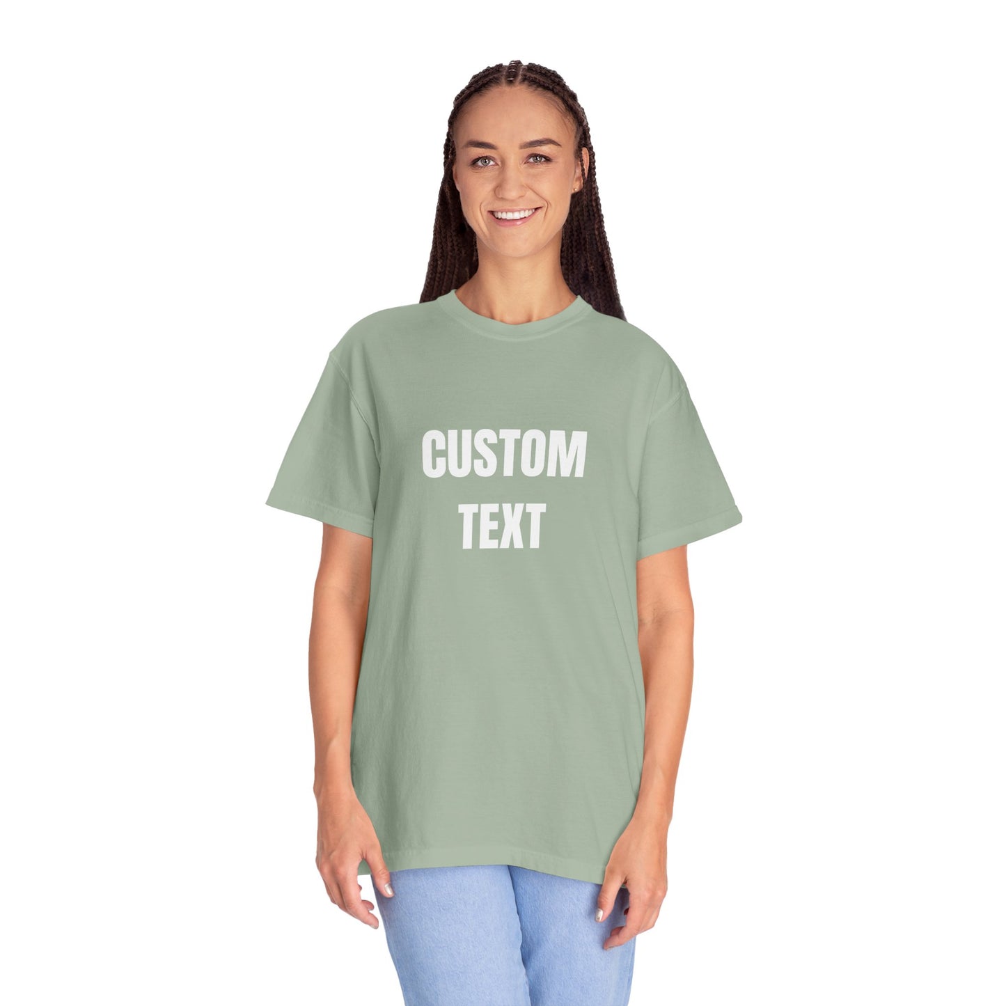 Custom Novelty T-Shirt – Unisex Garment-Dyed Cotton Tee - 14681
