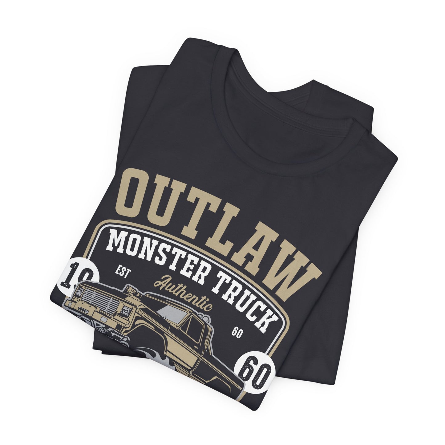 Outlaw, Monster Truck, 1960, That's How I Roll - Unisex Jersey Short Sleeve Tee - 12578