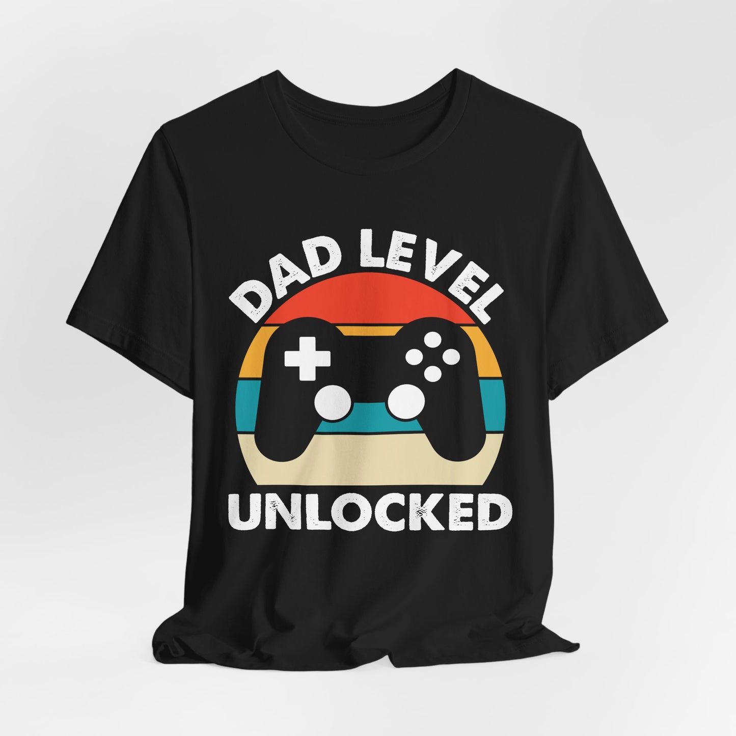 Dad Level Unlocked - Unisex Jersey Short Sleeve Tee - 13699