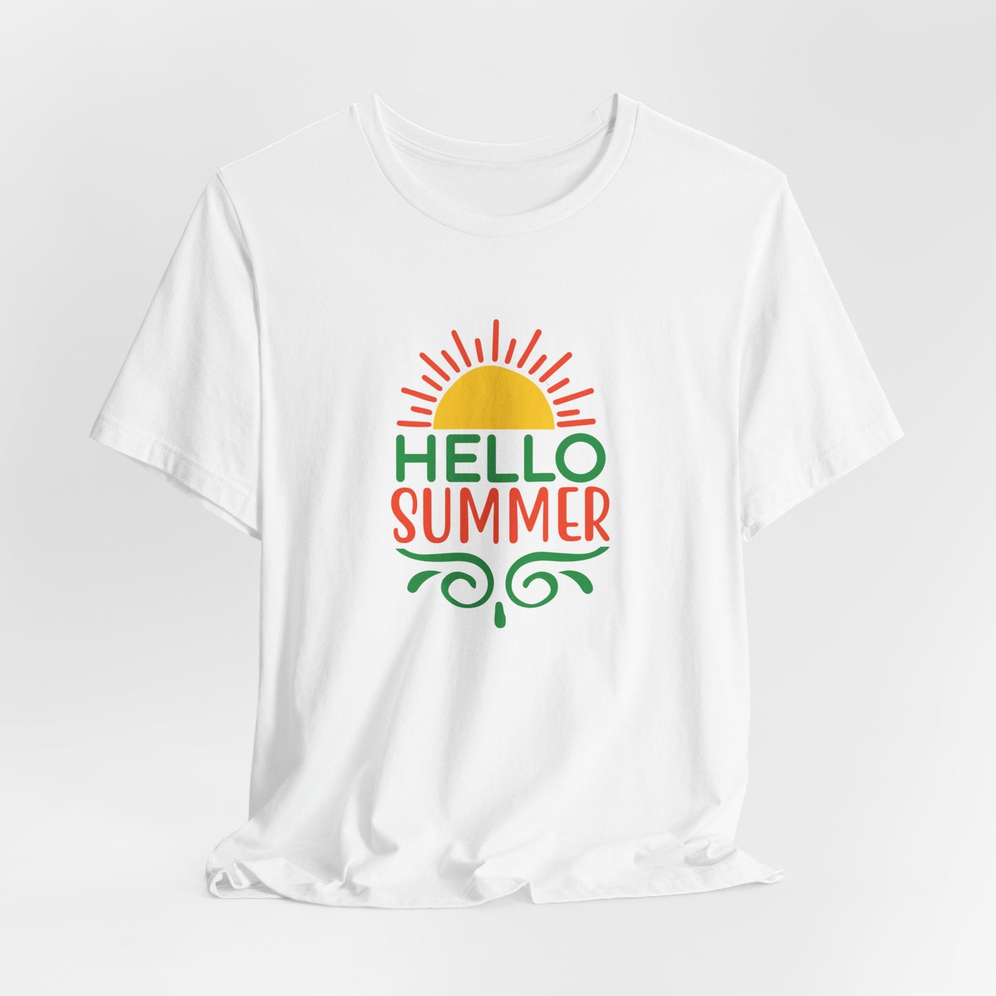 Hello Summer - Unisex Jersey Short Sleeve Tee