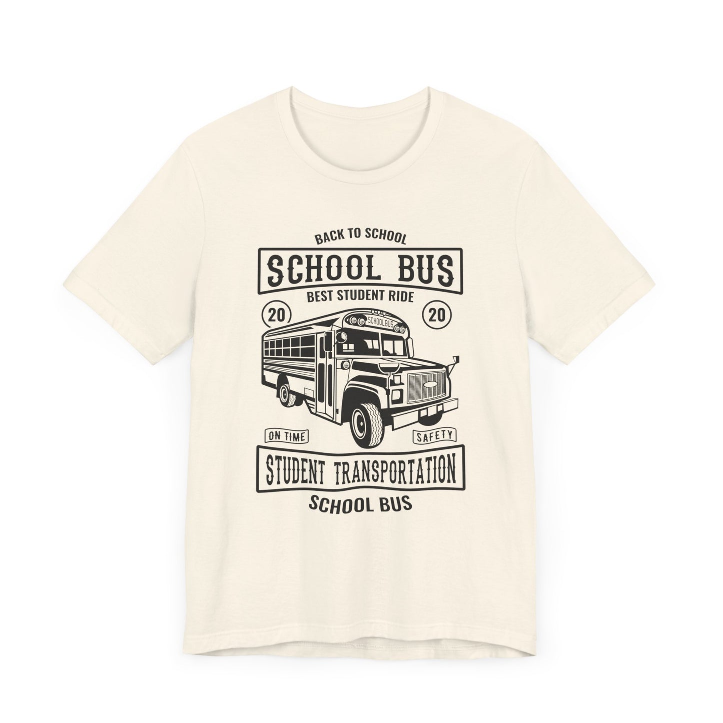 School Bus, Best Student Ride - Unisex Jersey Short Sleeve Tee