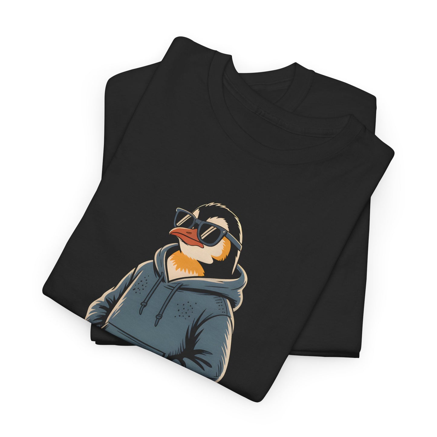 Funny Penguin T-Shirt – “People? No Thanks” Introvert Anti-Social Humor Tee Gift - 14847