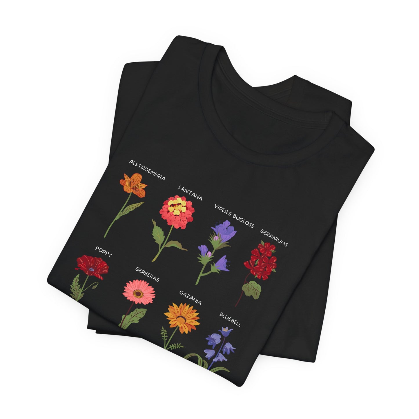 Summer Flowers - Unisex Jersey Short Sleeve Tee - 11568