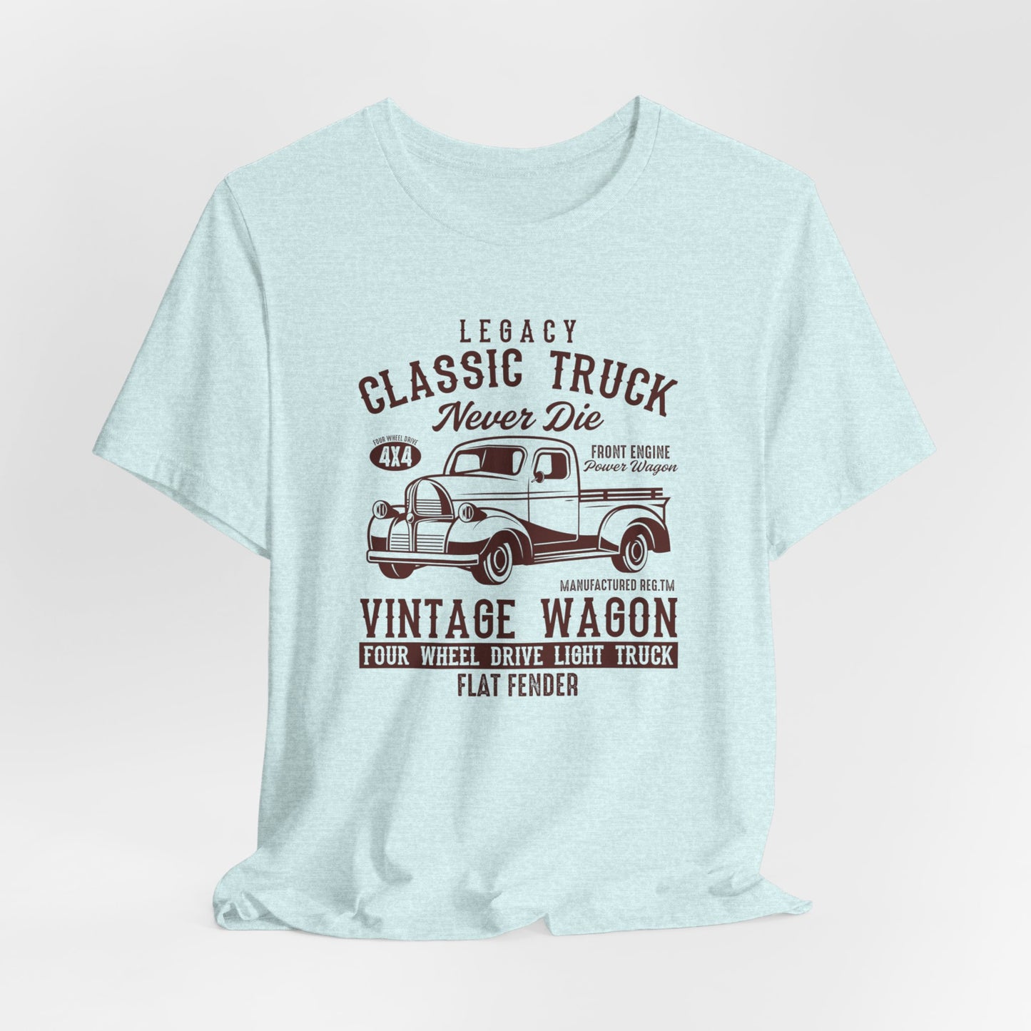 Legacy Classic Truck Never Die - Unisex Jersey Short Sleeve Tee