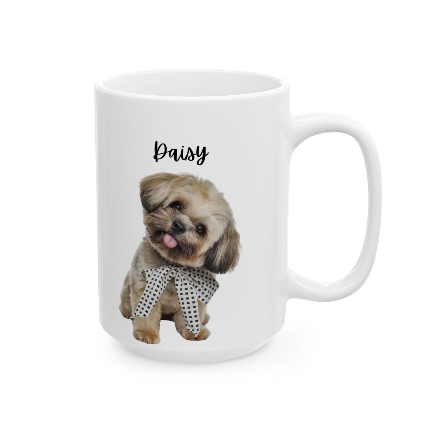Personalised Dog Ceramic Mug - Perfect for Dog Lovers, Gift for Pet Owners - 14179
