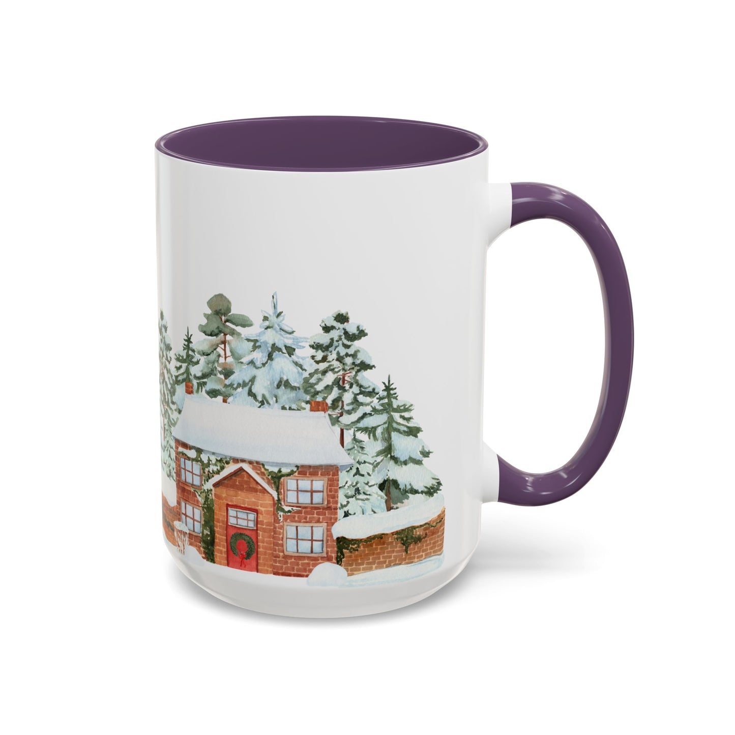 Christmas Houses - Accent Coffee Mug (11, 15oz) - 10456