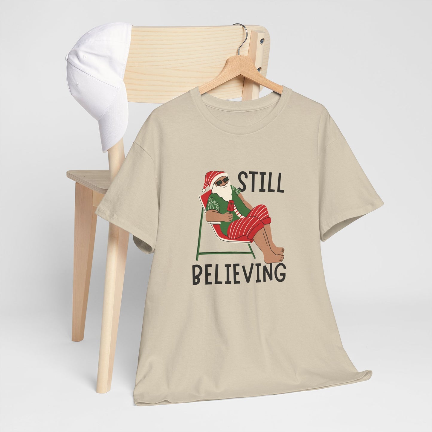 Santa, Still Believing - Unisex Heavy Cotton Tee