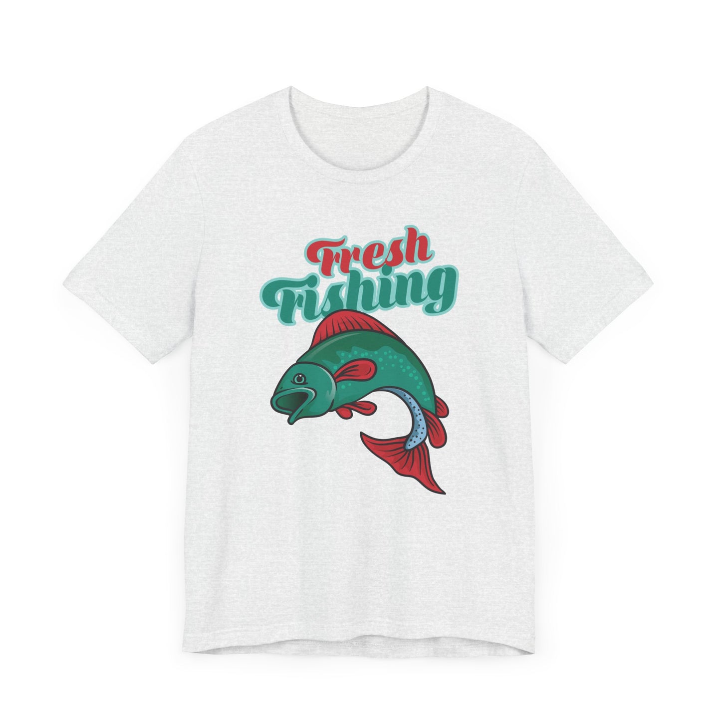 Fishing:  Fresh Fishing - Unisex Jersey Short Sleeve Tee