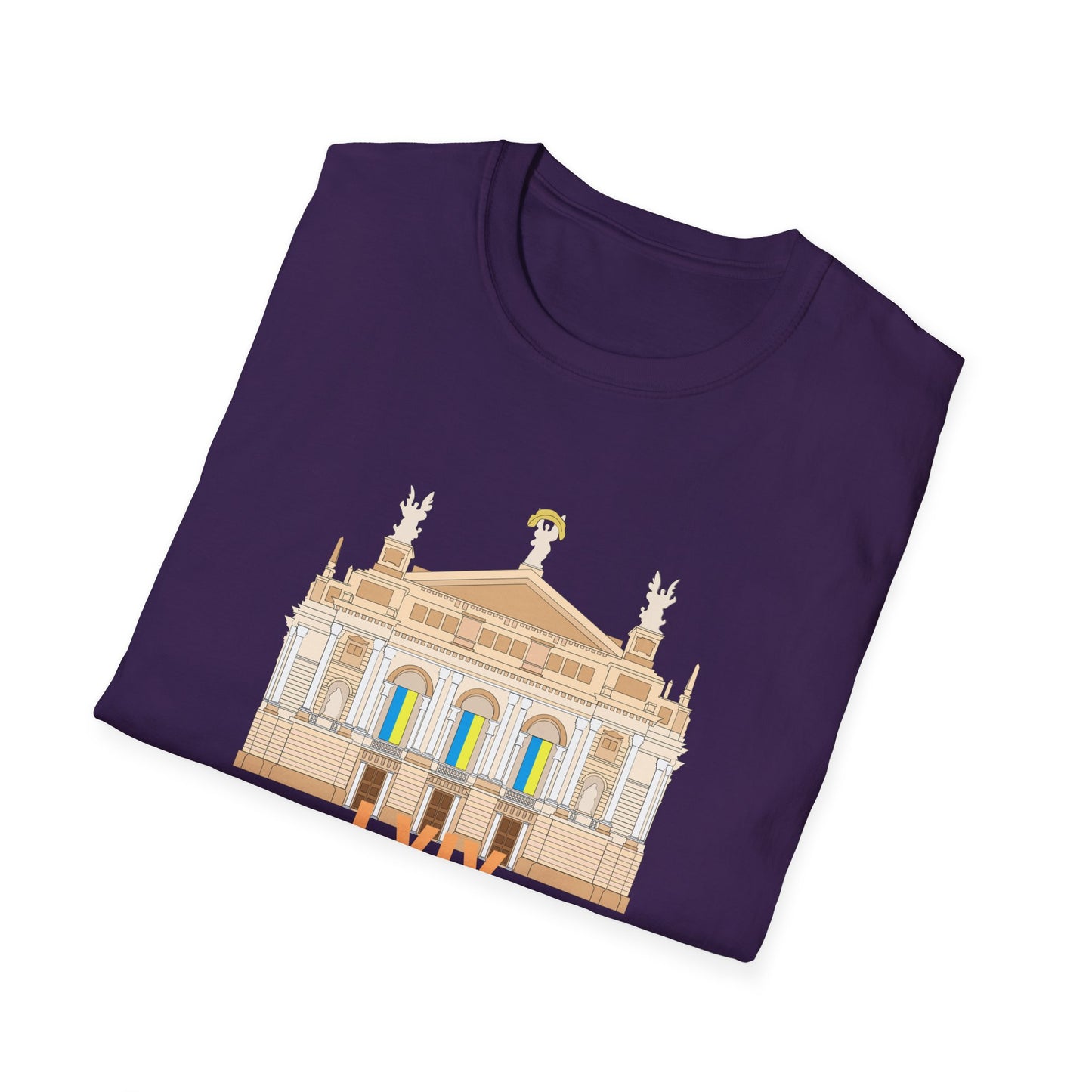 Lviv T-Shirt - Unisex Softstyle Tee - 12268