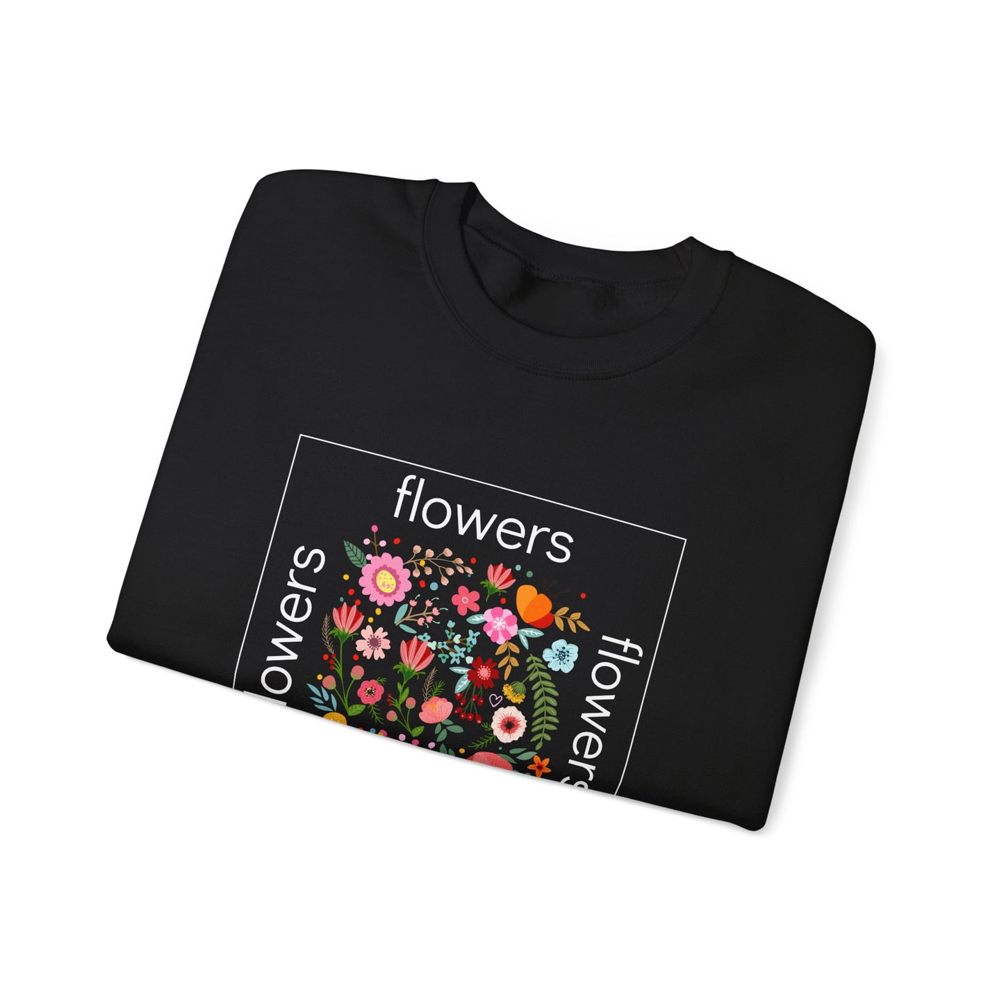 Flowers - Unisex Heavy Blend™ Crewneck Sweatshirt - 11685