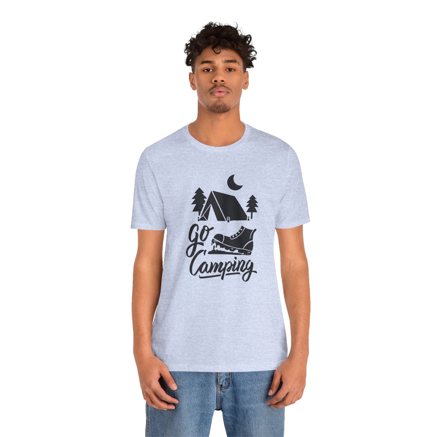 Go Camping - Unisex Jersey Short Sleeve Tee - 10750