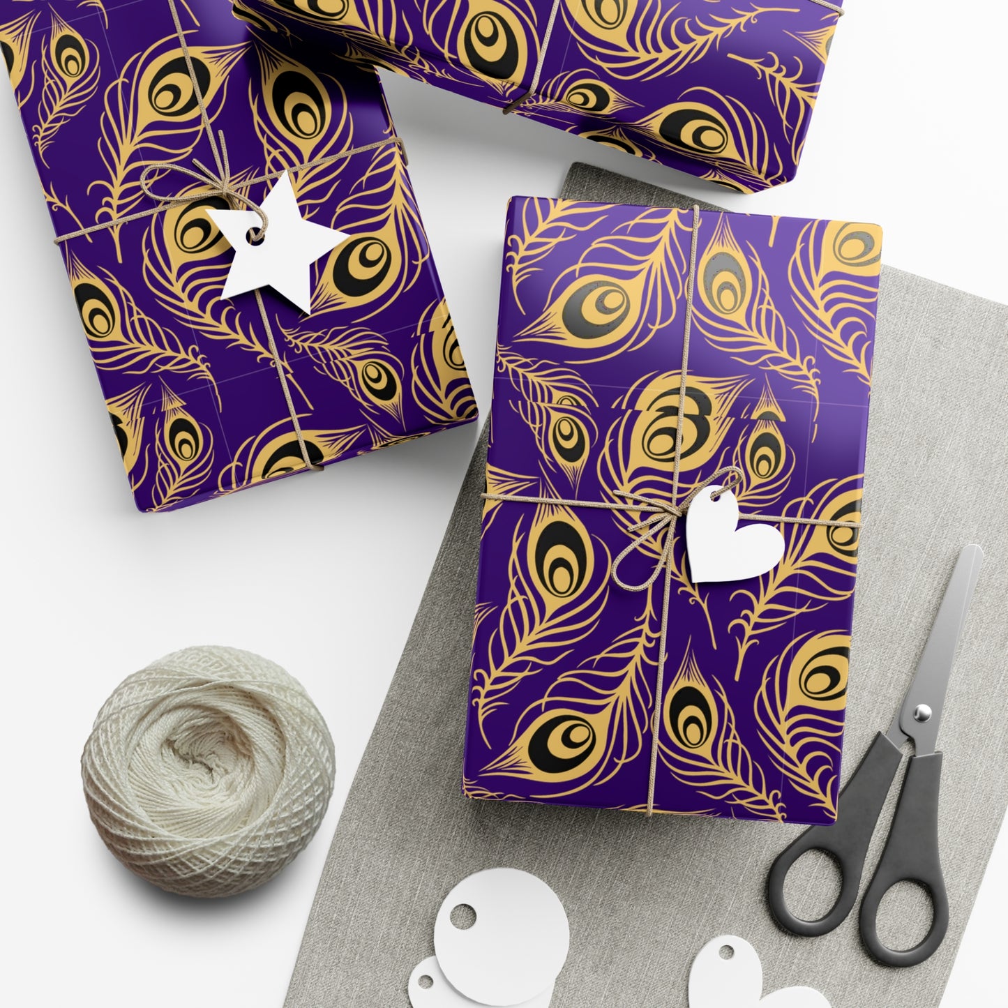 Vintage, Purple - Gift Wrap Papers - 10212